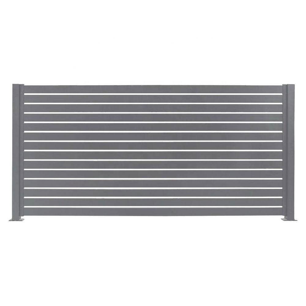 Celia Aluminum Garden Fence Slats Trellis Gates Wholesale Composite Fence