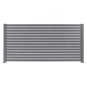 Celia Aluminum Garden Fence Slats Trellis Gates Wholesale Composite Fence