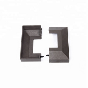 2x2 online shopping sand blaster aluminium square post base plate cover for fence post-SAND BLASTED