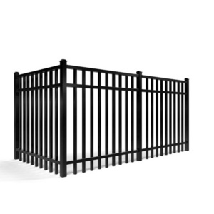 Celia Aluminum European style modern style metal art garden/yard/pool fencing and fence panels