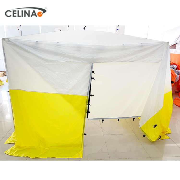 Celina Water Proof Flame Retardant Fiberglass Pole Pop-Up Work Tent