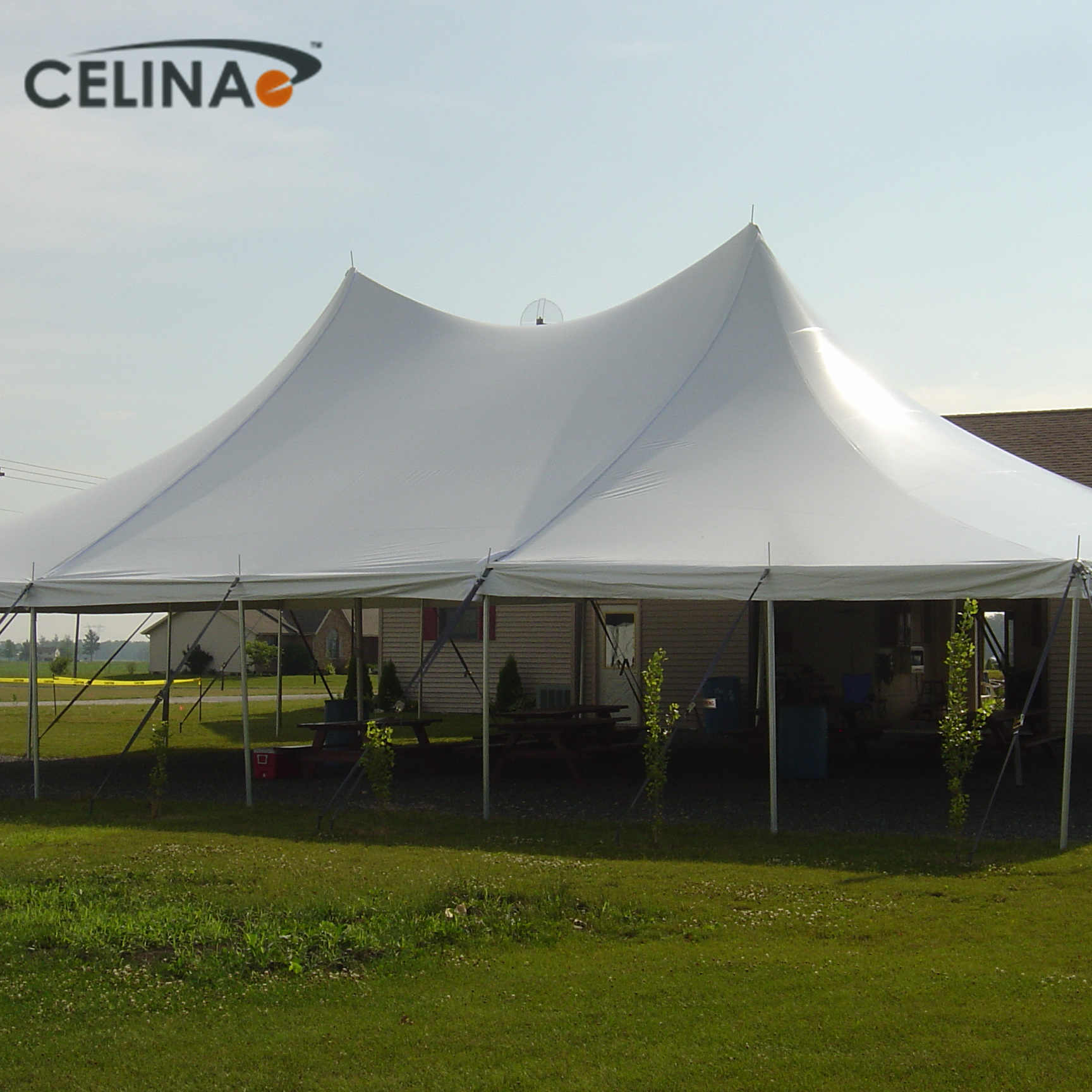 Celina 40X60 marquee gazebo canopy commercial party tent wedding tent for 50 people marquee tent wedding party