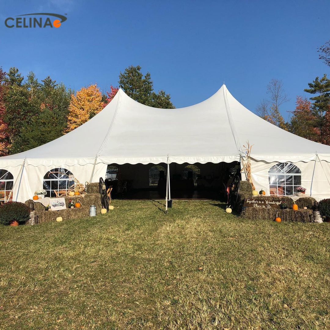 Celina Big Roof Top Wedding Marquee Events Party Tent for 200 people 40ft x 60ft (12.2m x 18.3m)