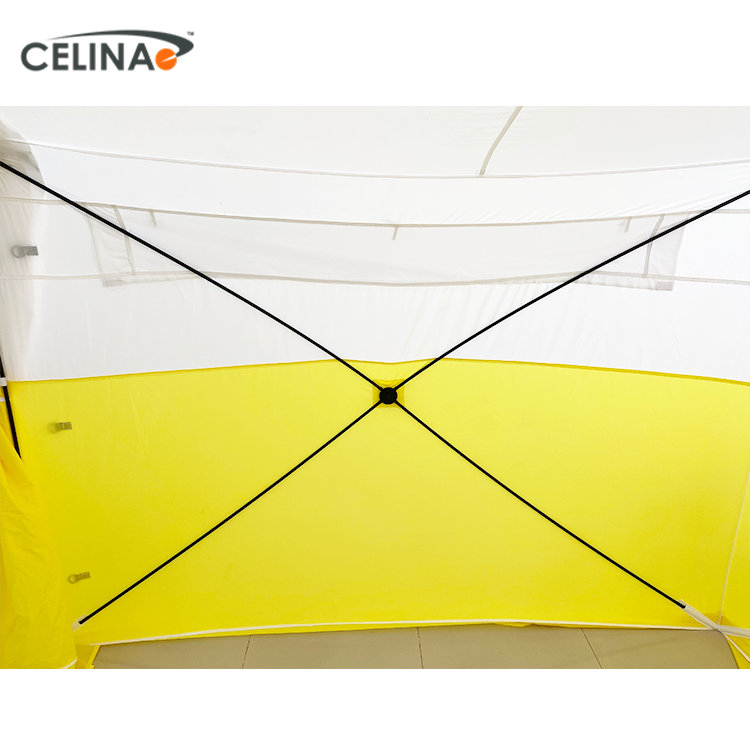 Celina Water Proof Flame Retardant Fiberglass Pole Pop-Up Work Tent