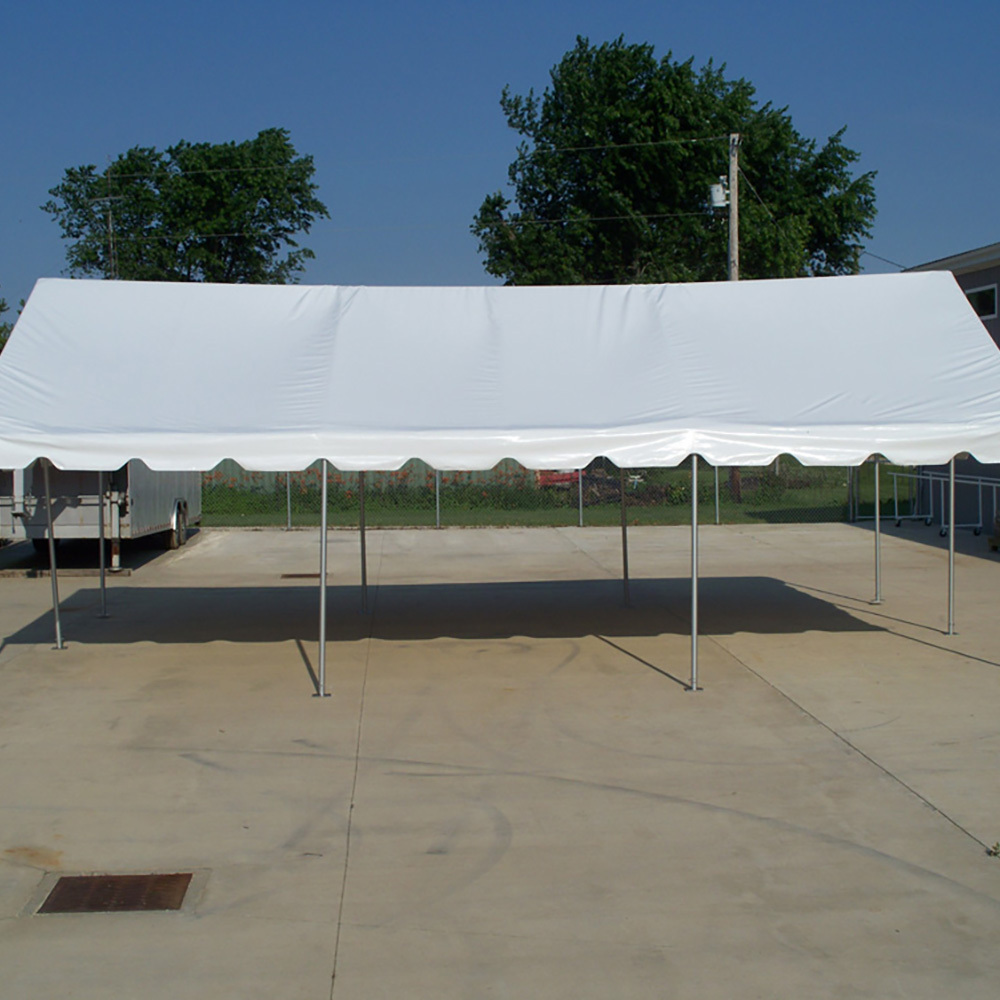 20x20 Party Tent Large White Roof Commercial Fair Car Shelter Wedding Events Canopy Tent