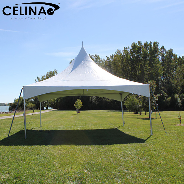 Celina Windproof Rainproof Automatic Quick Opening Folding Marquee Pop Up Event Tent 20 ft x 20 ft (6 m x 6 m)