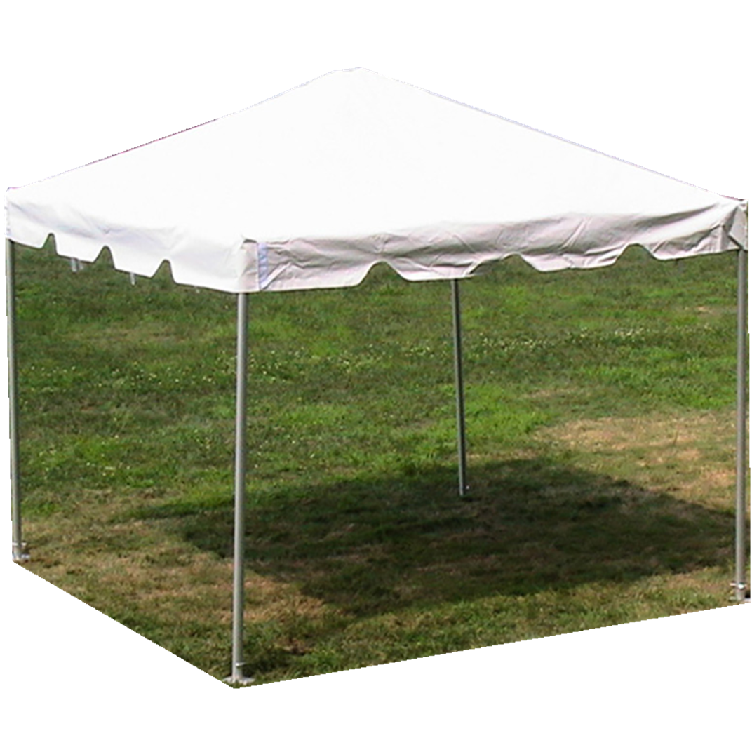 Celina White 10x10 PVC Foldable Marquee Gazebo Canopy Trade Show Tent 10ft x 10ft (3.1m x 3.1m)