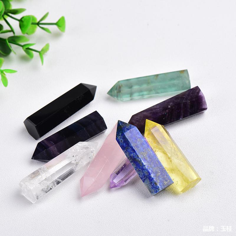 High Quality Natural Stone Crystal Tower Crystals Healing Stone Amethyst Clear Rose Quartz Crystal Point Bulk