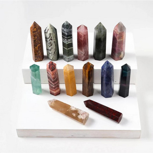 High Quality Natural Stone Crystal Tower Crystals Healing Stone Amethyst Clear Rose Quartz Crystal Point Bulk