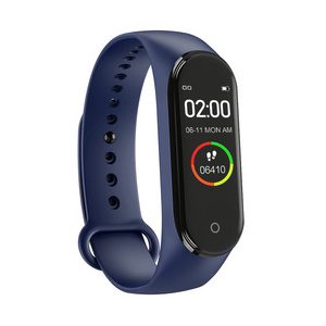 2019 Newest M4 Smart Bracelet Heart Rate Waterproof IP67 Fitness Tracker Support OEM Touch Screen for Mobile Phone