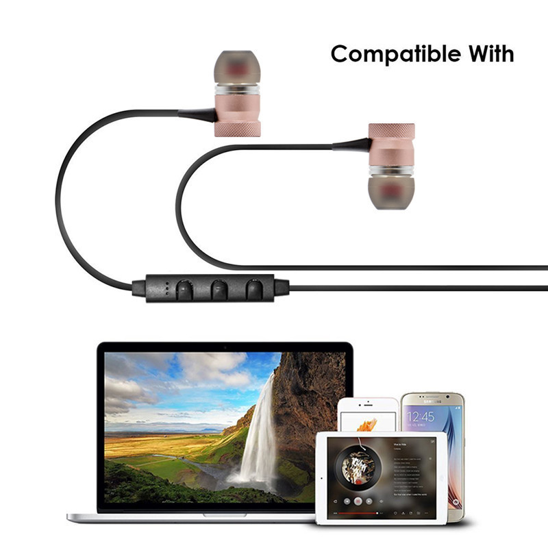 M5 M9 XT11 Bluetooth Headphones Magnetic Neckband Wireless Sport Earphones With MIC Universal For iPhone Samsung Smartphone Gift