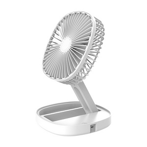 2023 Hot Selling Table Folding Storable Fan Air Circulation Cooling Fan Phone Holder Desk USB Fans Can Add Aroma Diffuser Liquid