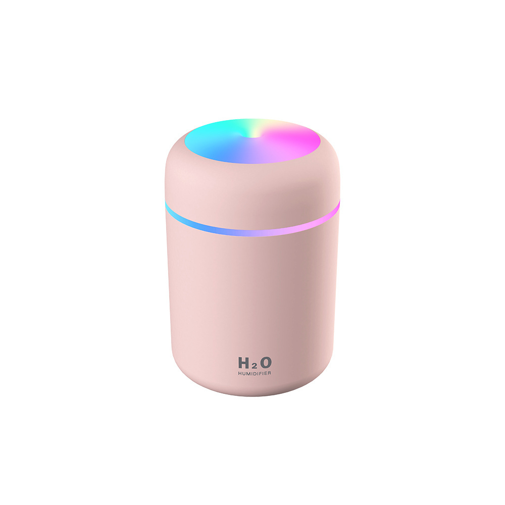 Wholesale Price Portable Colorful LED Light Mini 300ml H2O Spray Mist humidifier USB Cool Mist Air Humidifier