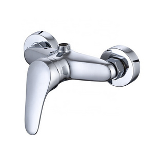 Bathroom Wall Mounted Exposed Single Handle Torneira para duche Bathtub Mixer Shower Faucet