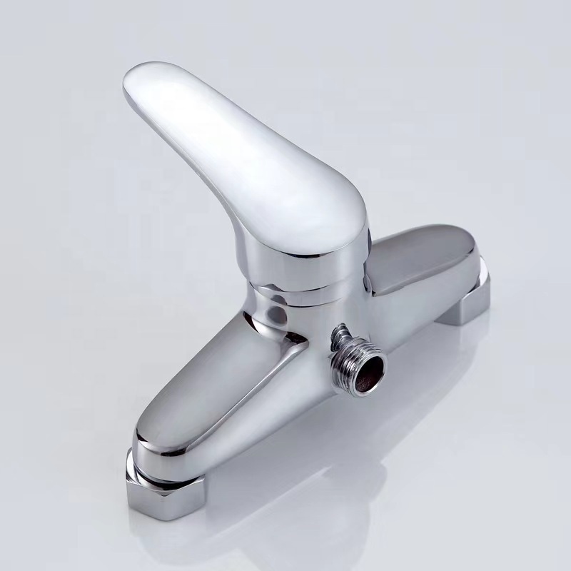 Bathroom Wall Mounted Exposed Single Handle Torneira para duche Bathtub Mixer Shower Faucet