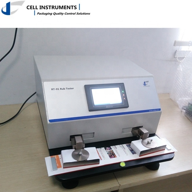 Printing ink fastness rub testing machine Ink rub abrasion tester TAPPI T830  ASTM D5264 Abrasion Resistance tester