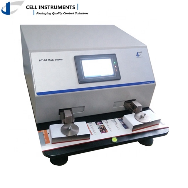 Printing ink fastness rub testing machine Ink rub abrasion tester TAPPI T830  ASTM D5264 Abrasion Resistance tester