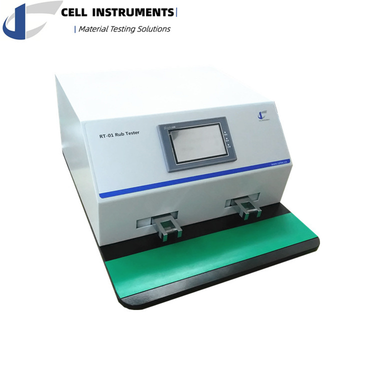 TAPPI T830 Fabric Textile Abrasion Resistance Ink Rub Tester For Ink Stability Testing About Smearing And Bleeding