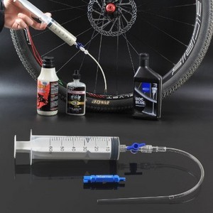 RISK Cycling Bike Bicycle Tubeless Tyre Sealant Injector Injection Tool Syringe Schrader Presta Valve Core Removal Tool