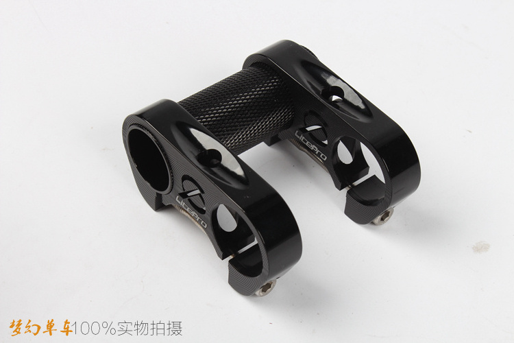 bicycle double stem riser handlebar stem adjustable folding bike handlebar stem 25.4mm