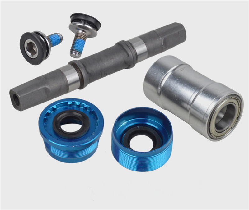 Mountain Bike Sealed Bottom Bracket 68x103/107/110.5/113/116/118/120/122.5/124.5/127.5mm Bicycle Central Bearing Axis