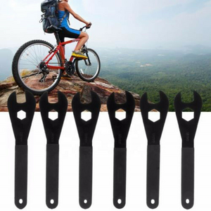 Carbon Steel Wrench Bicycle Hub Cone Wrench 13mm ~ 19mm Carbon Steel Bike Spanner Tool Bicycle Repair Tools