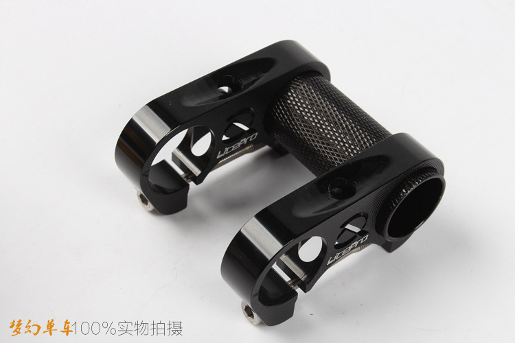 bicycle double stem riser handlebar stem adjustable folding bike handlebar stem 25.4mm