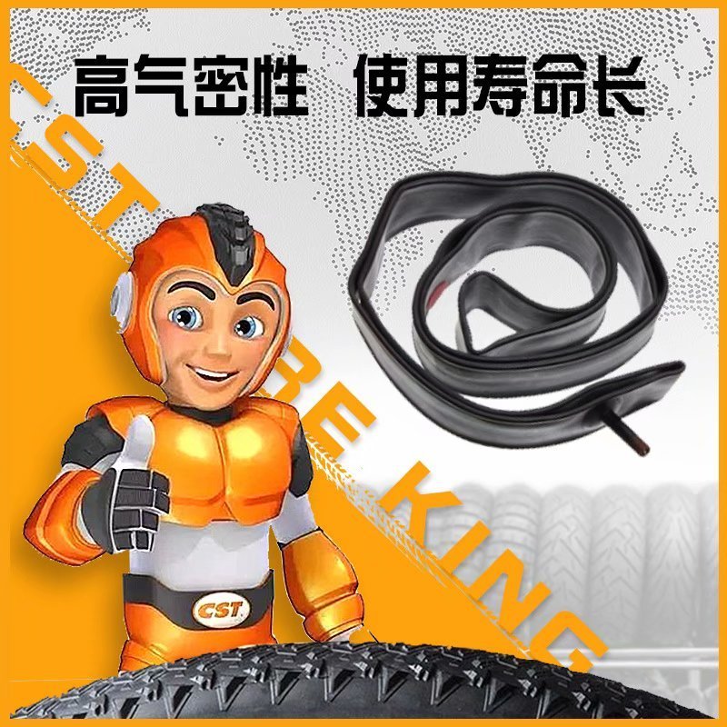 Bicycle Tire 16/18/20/24/26/27.5/28 inch Anti Puncture Inner Tubes 1.5/1.75/1.95/2.125 inch Width 32CM S/V Bike Cycling Tire