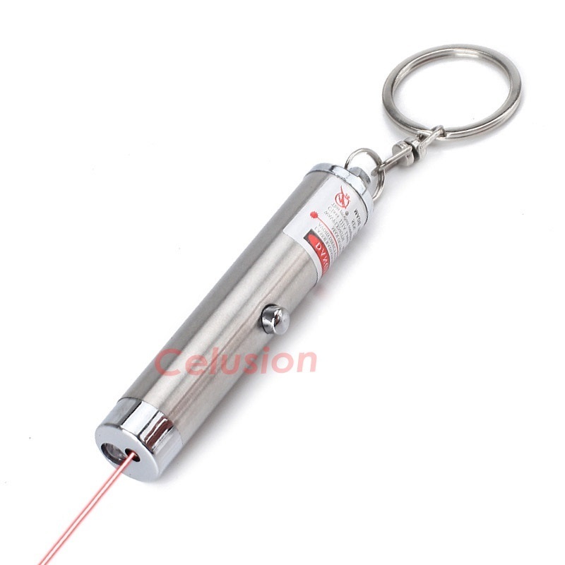 Laser Light Pointer Simple Design Portable Battery Use Low MOQ For Presentation School Work HJ-802 Laser + LED