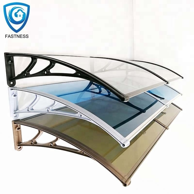 High Quality Gazebo Per Automatic Waterproof Window Door Shed Canopy Polycarbonate Plastic Cover Gazebo Sunshade Awning