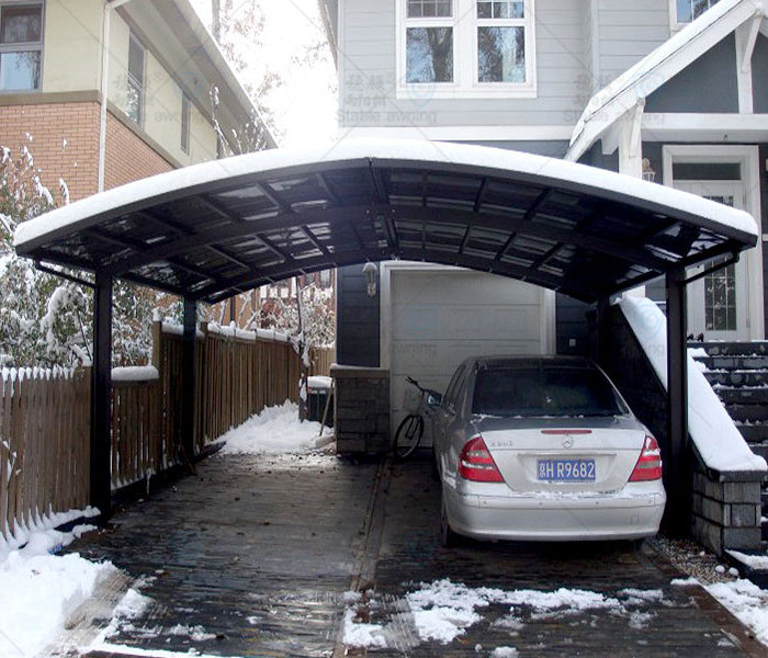 Custom Metal Awning Gazebo Awning Aluminum Alloy Frame Terrace Canopy Carport