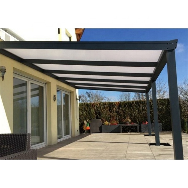 Easy To Install Covering For Patio And Pergola Polycarbonate Canopy