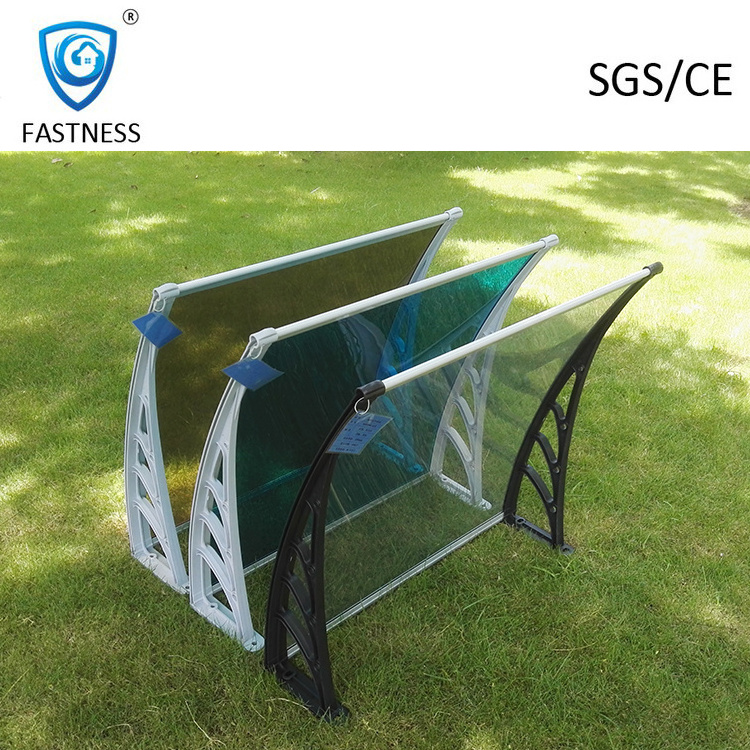 Wholesale Automatic Clean Garden Supplies Polycarbonate Rain Shelter Awnings Covers Front Door Canopy