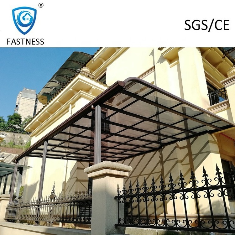 Easy To Install Covering For Patio And Pergola Polycarbonate Canopy