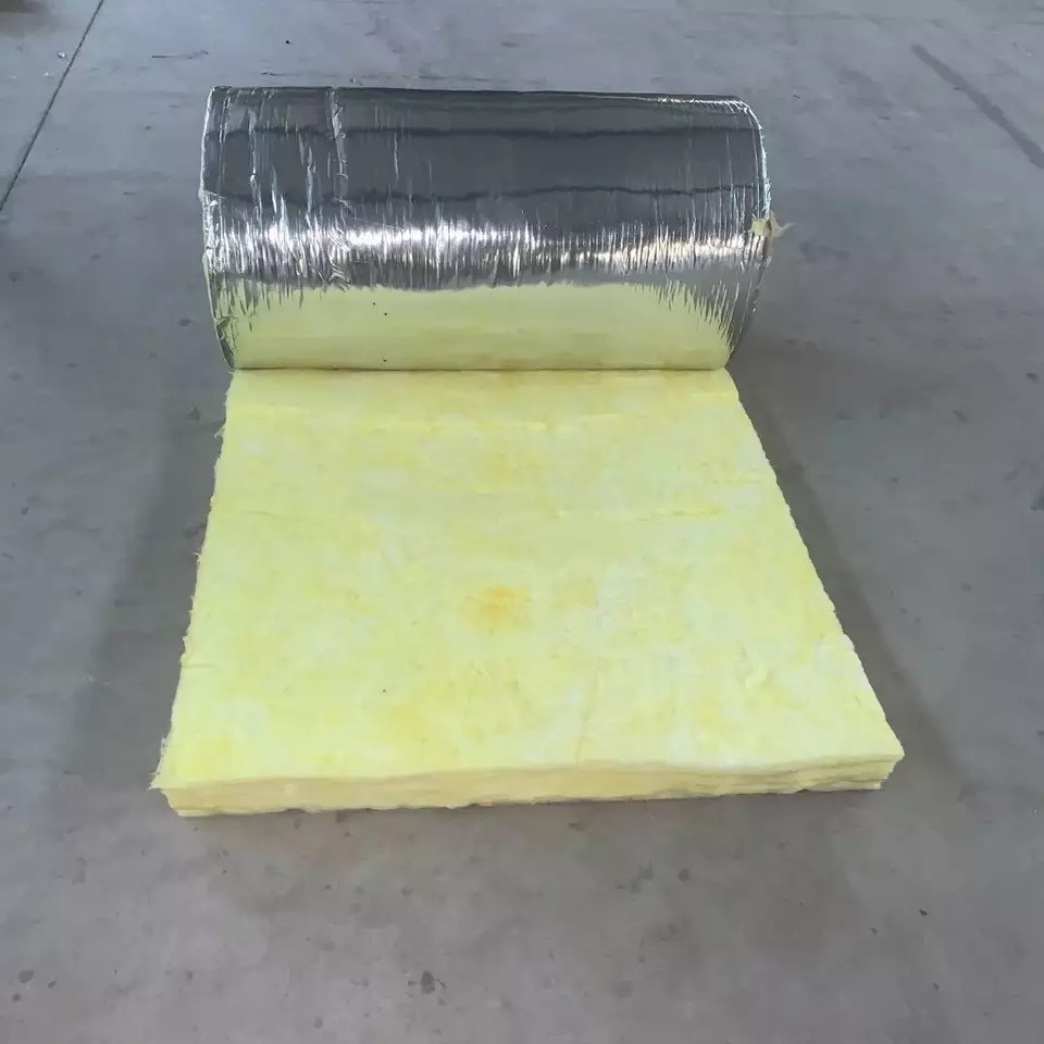 TRUSUS Yellow and pink fiberglass tube for air duct insulation