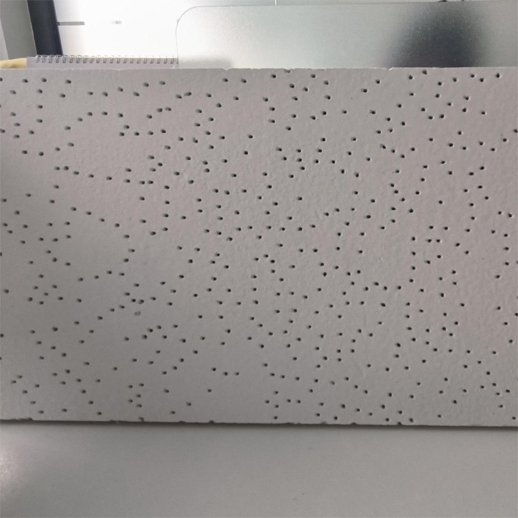 False Ceiling Boards Acoustic Roofing Panels Mineral Fiber Ceiling Tiles