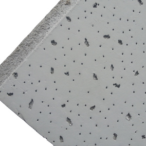 Sound absorbing mineral fiber board ceiling mineral wool ceiling