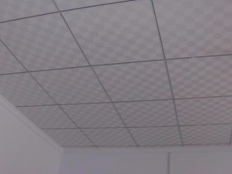 ISO Certification Lower Price Pvc Gypsum Plaster Board In China 2x2 gypsum false ceiling tile