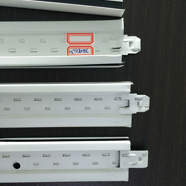 TRUSUS Hot sell model Laser surface flat bar /T grid suspended galvanized ceiling t grid components