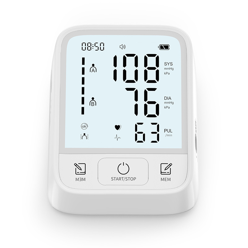 ODM OEM household medical equipment health medical heart rate blood pressure monitor digital sphygmomanometer