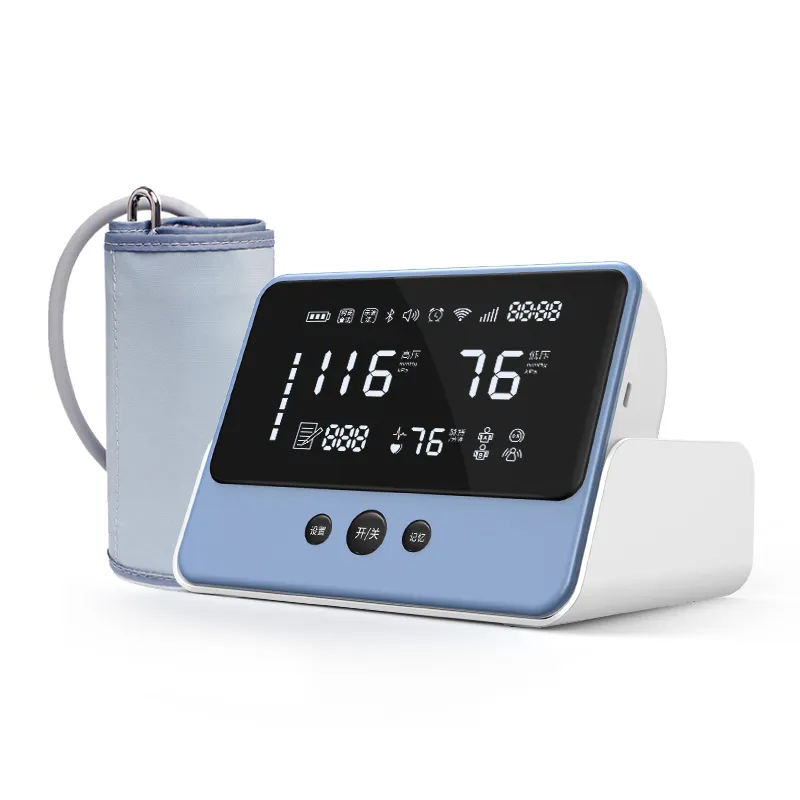 Home- Hospital Desktop design high accuracy electronic dual mode sphygmomanometer high quality BP machine digital tensiometer