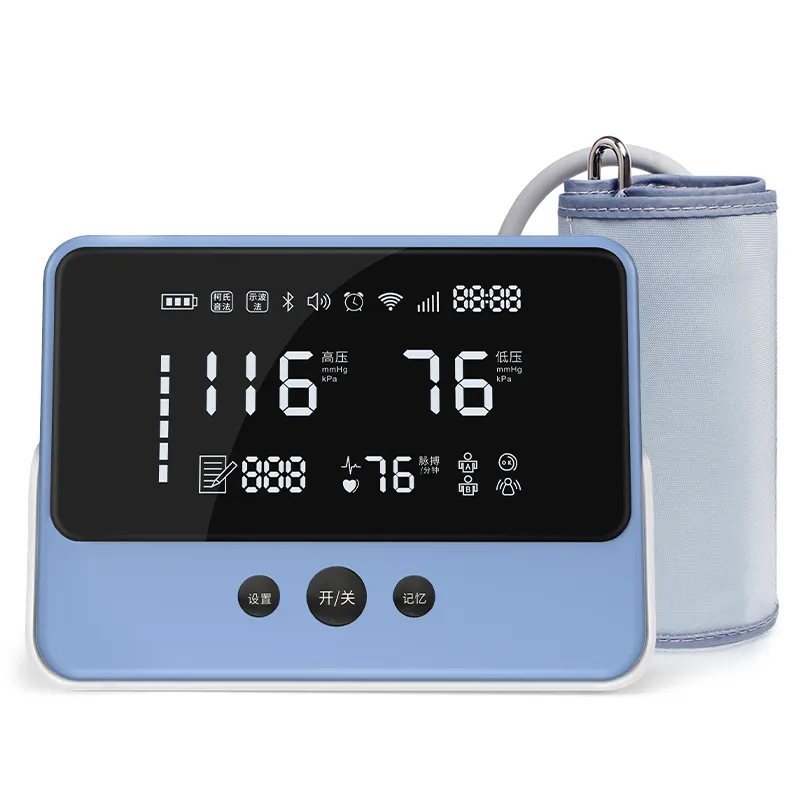 Home- Hospital Desktop design high accuracy electronic dual mode sphygmomanometer high quality BP machine digital tensiometer