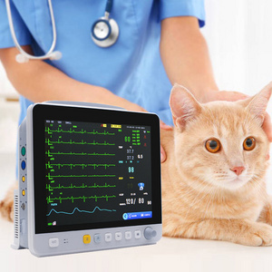 Multiparameter ecg handheld portable ultrasound scanner machine nellcor monitoring veterinary handheld vital sign monitor