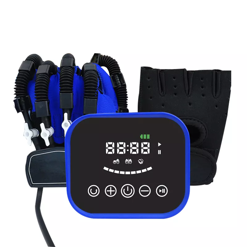 Rehabilitation Robot Glove Stroke Hemiplegia Training Equipment Hand Function Finger Exercise Machine Pneumatic Electric Devices