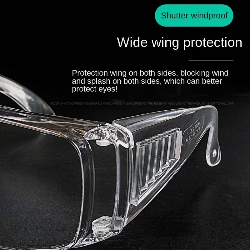 New Protective Face Shield Face Cover Glasses For Working And Sports Dust-proof and fog-proof glasses