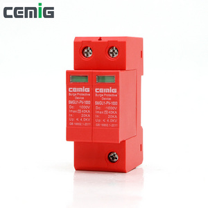 Cemig  Surge Lightning Protector module for DC Power Supply CLASS 2 II SPD 1000V 40KA SMGU1-PV-1000