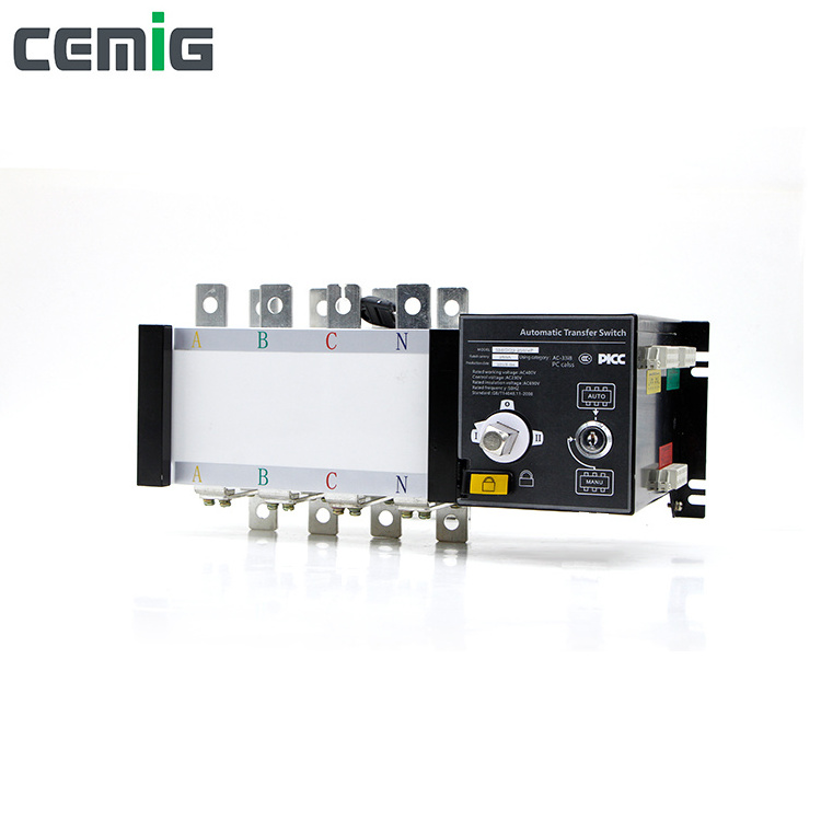 Cemig 100 amp automatic transfer switch change over switch automatic changeover switch SMGQ2-250 4P