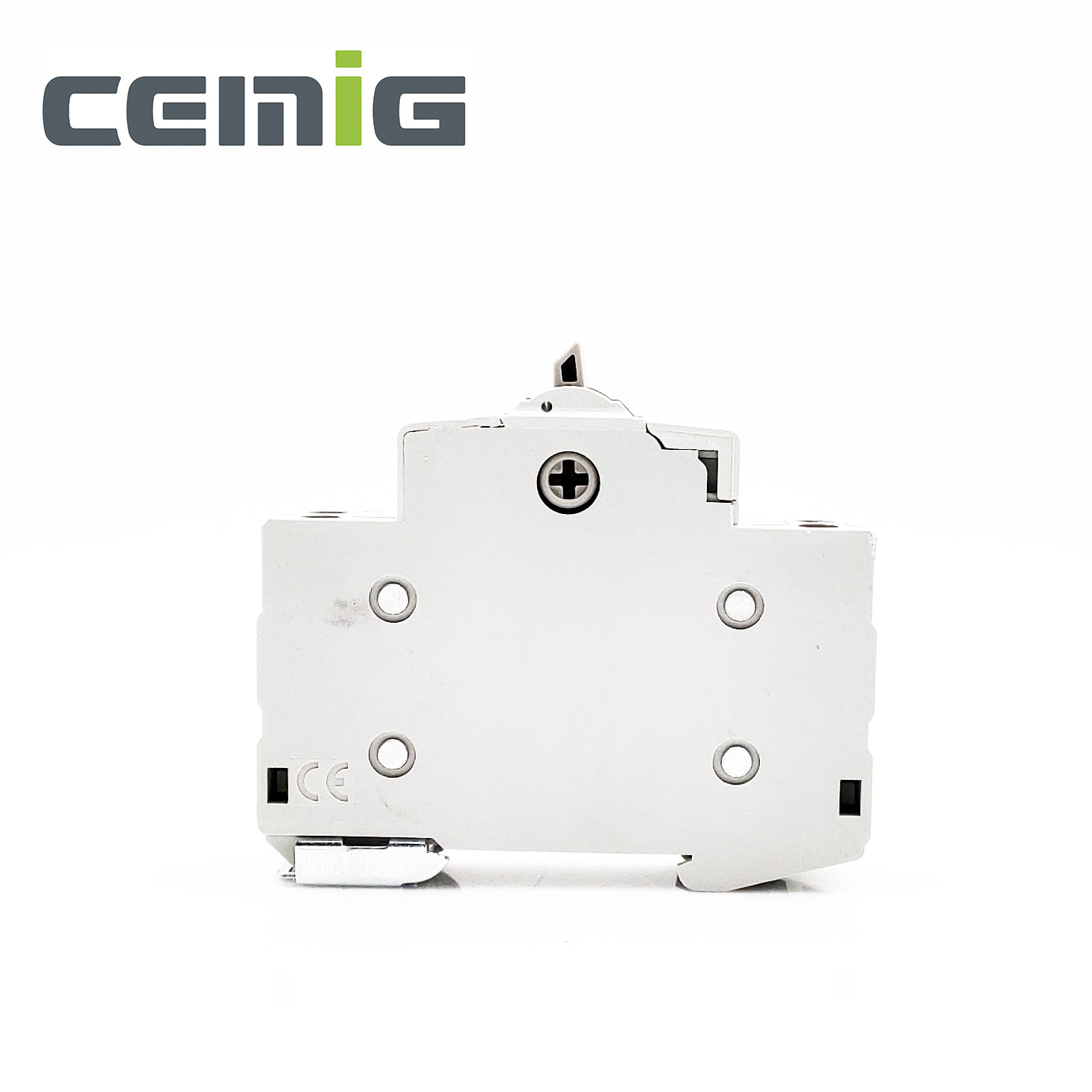 CEMIG High Quality Changeover Switch 2P 63A 230/400VAC Modular Dual Power Manual Transfer Isolator Switch Din Rail Installation