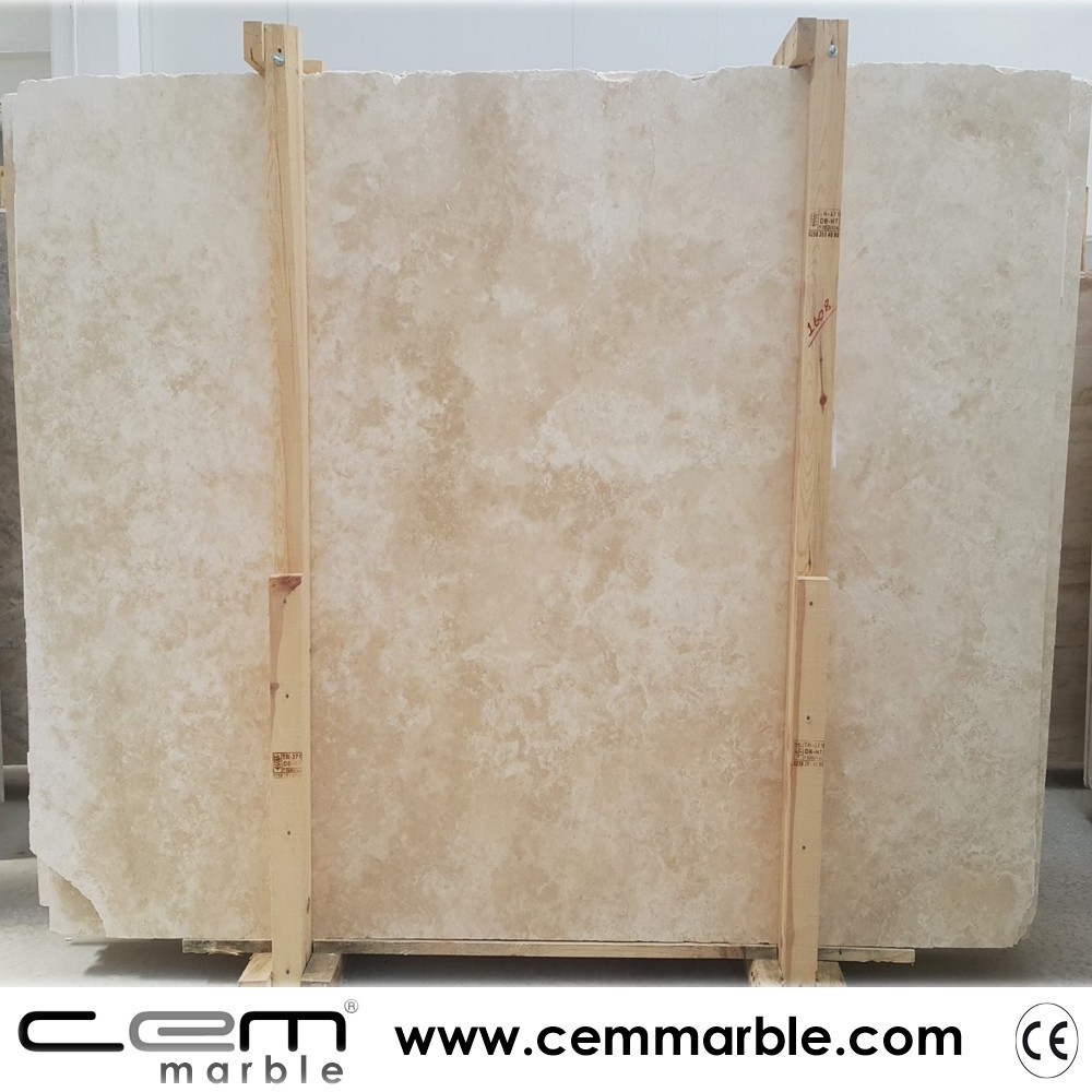 Classic Beige Travertine Tile Honed and Filled Made in Turkey Beige Travertine Stone Natural Travertine Marble Cut to size Tiles