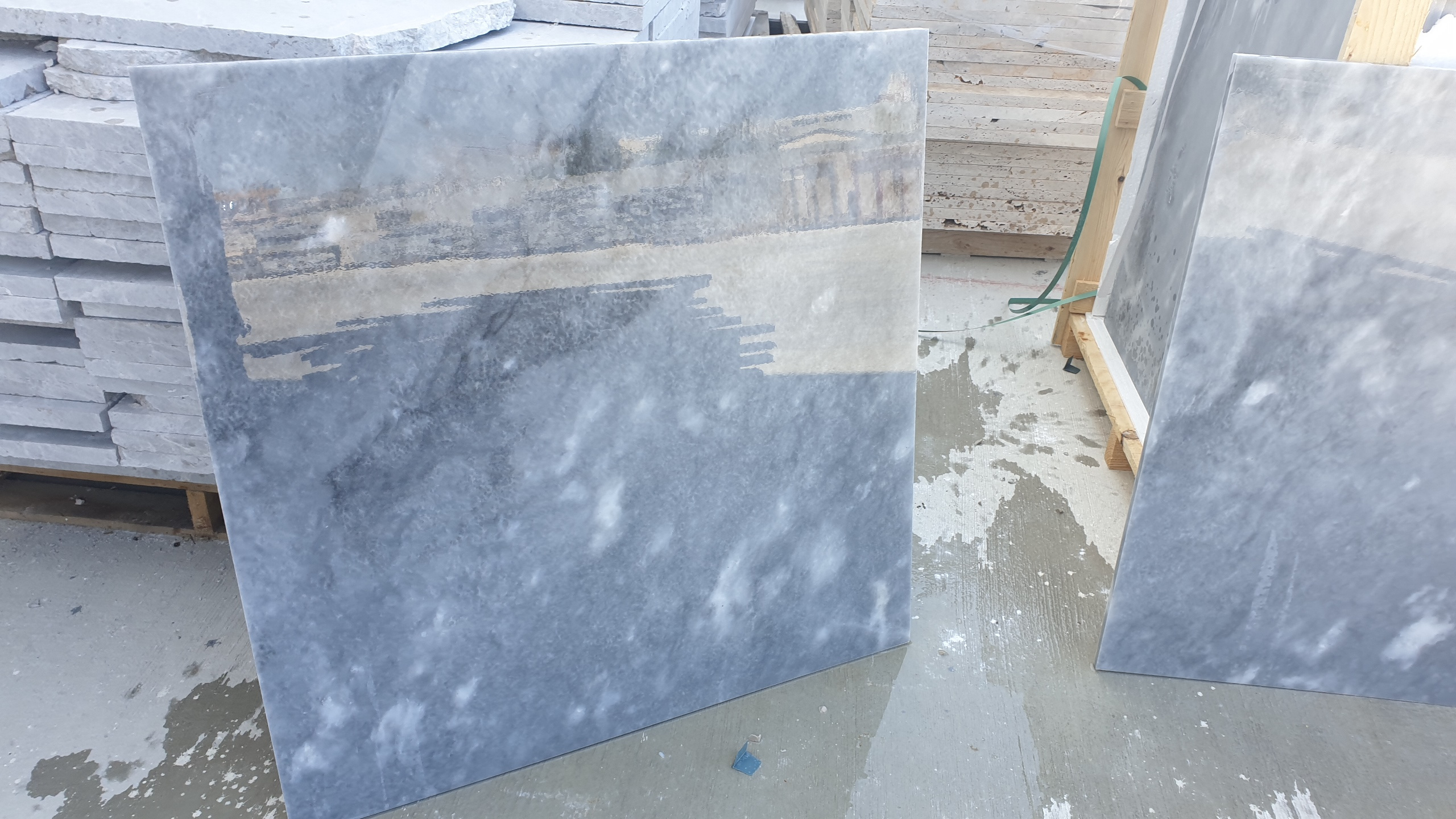 2023 BlueStone Marble Slab Honed or Polished CEM-SLB -47 Premium Selection Quality Luxury Villa & Home Decoration Natural Stone